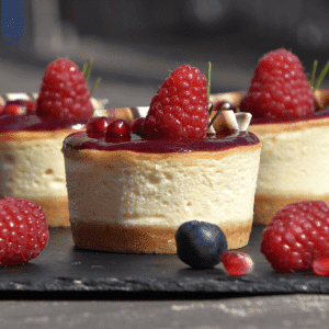Lesní plody cheesecake